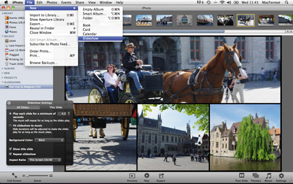 Saving slideshows