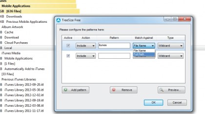 5. Filtering options