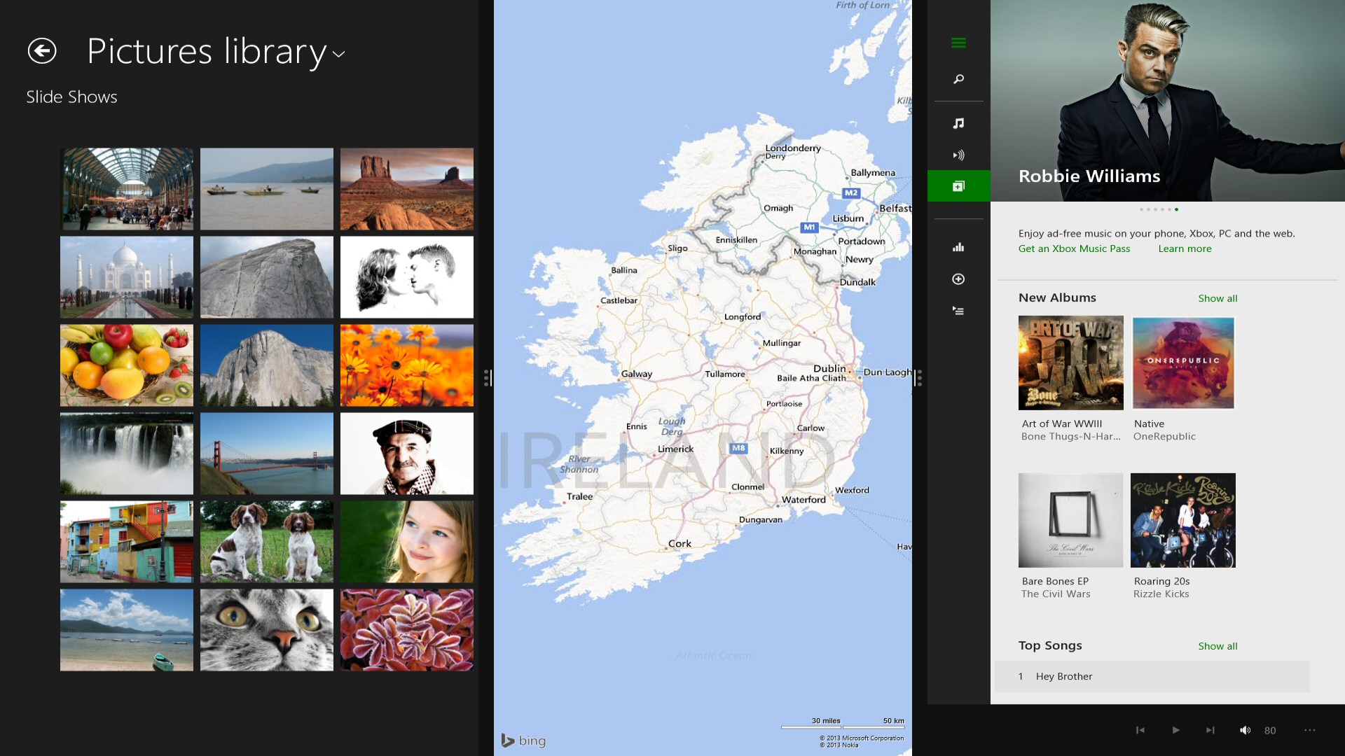 Rup apps side by side
