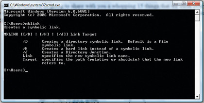 mklink