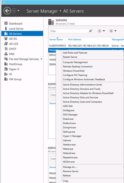 How to manage multiple servers on Windows Server 2012 - step 5