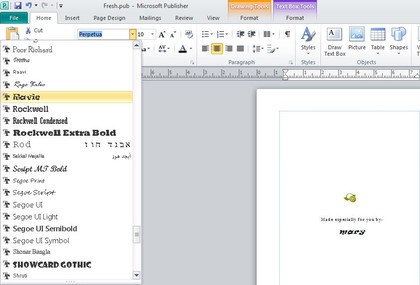 publisher live preview