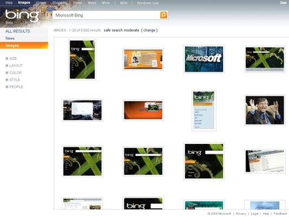 Microsoft bing