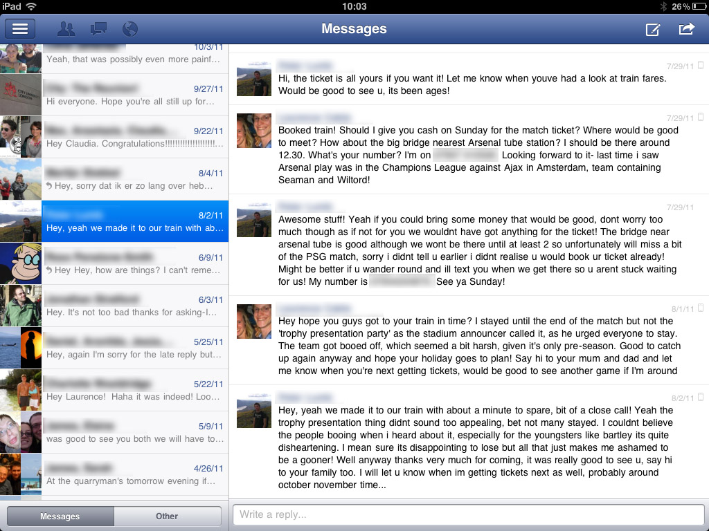 Hands on: facebook for ipad review