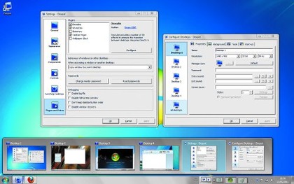 Master multi-desktops