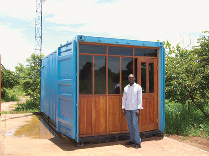 Shipping crate recycling
