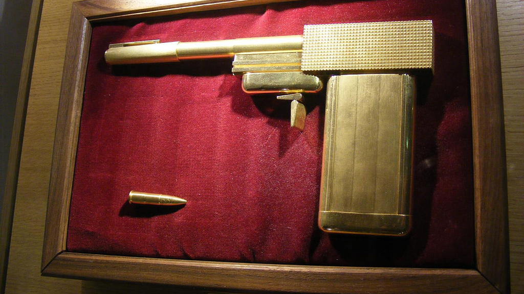 James Bond's Biometric pistol