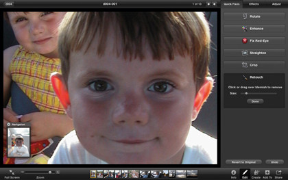 Retouching