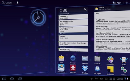 Android tablet update