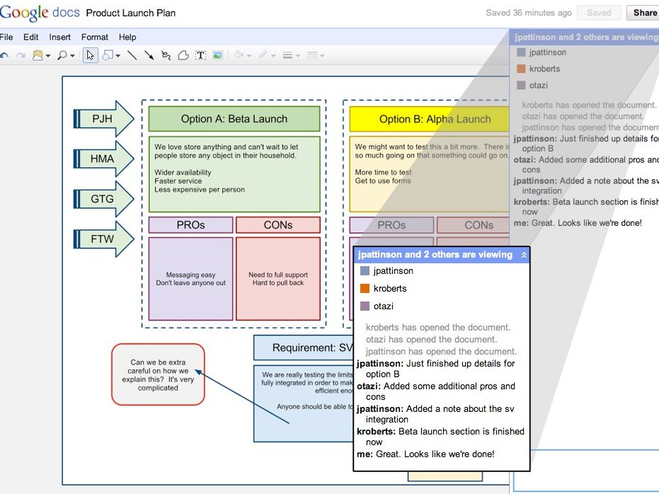 Google Docs - refreshed