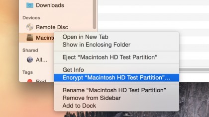 Encrypt Partition