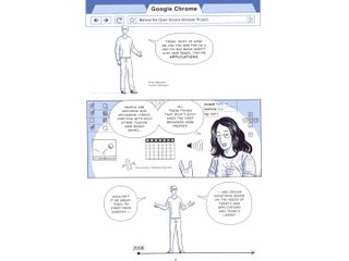 The first page of McCloud's Google Chrome comic