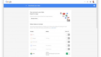 7. Use Google Takeout