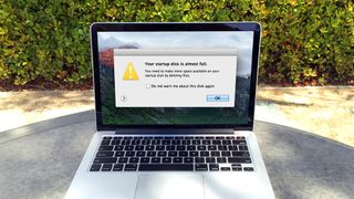 Your Mac startup disk is full
