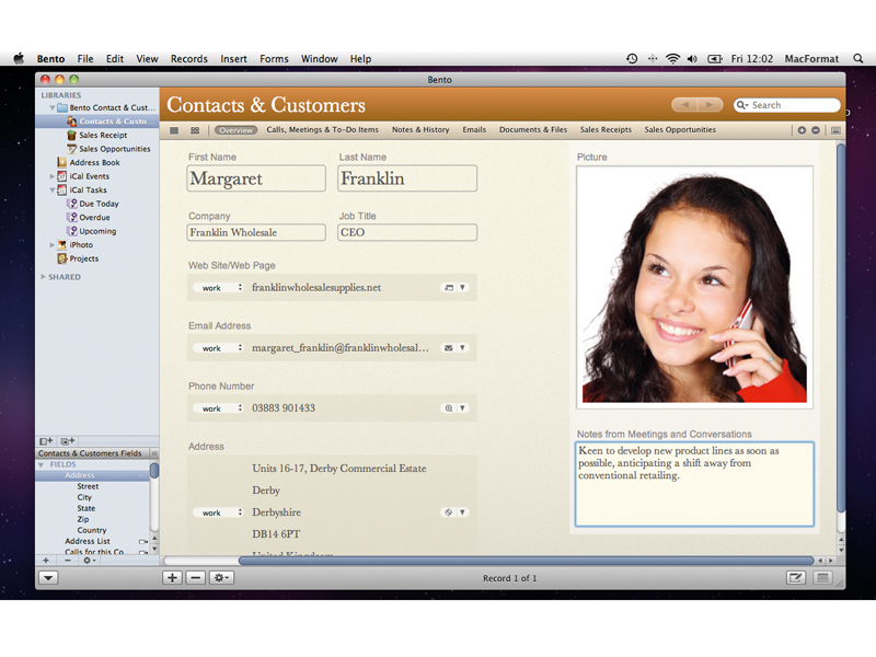 FileMaker Bento 4