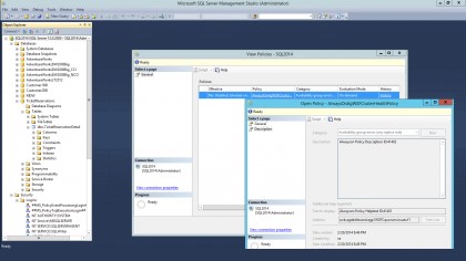 SQL Server Enterprise has improvements to always-on clusters