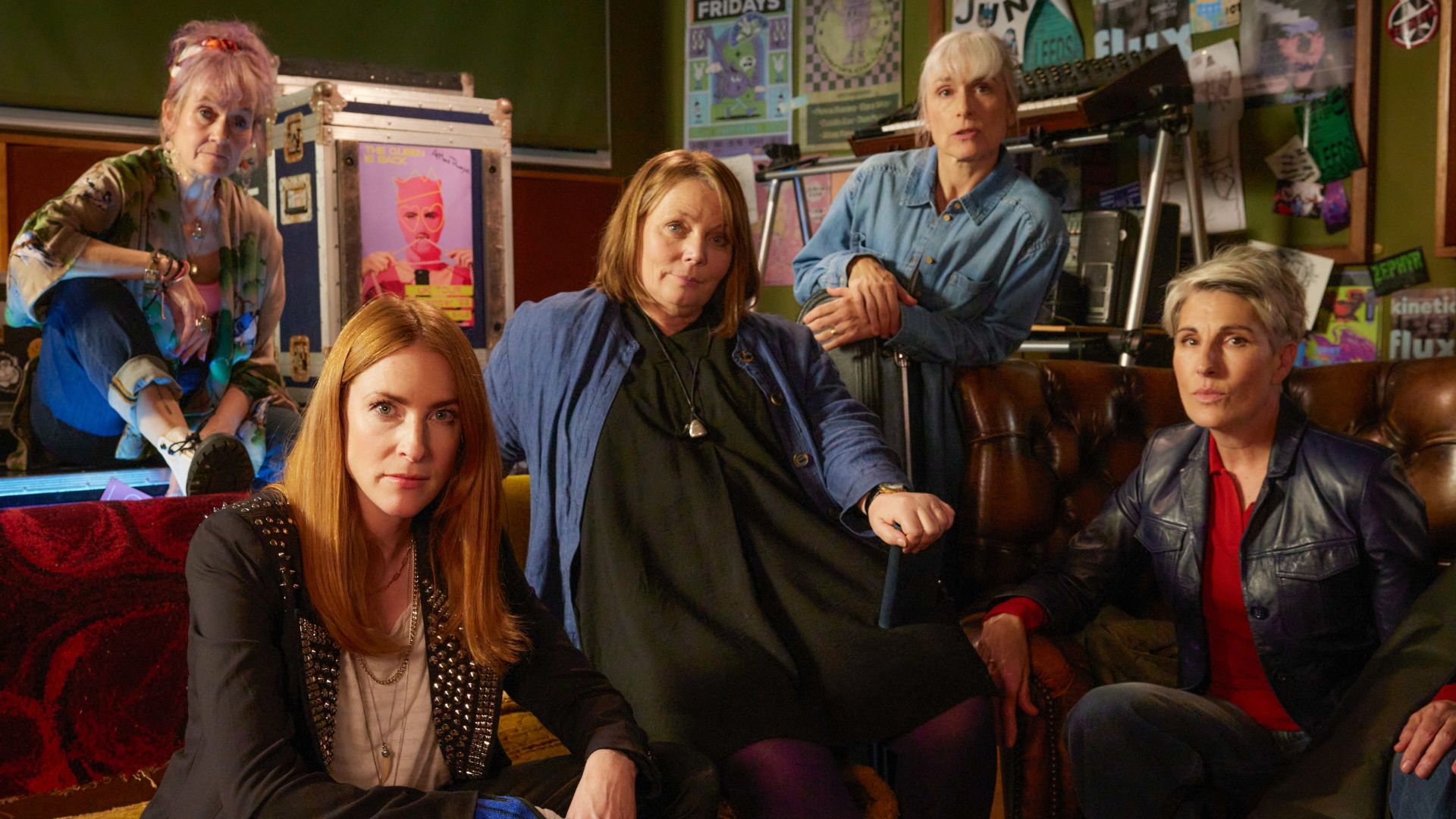 The cast of Riot Women