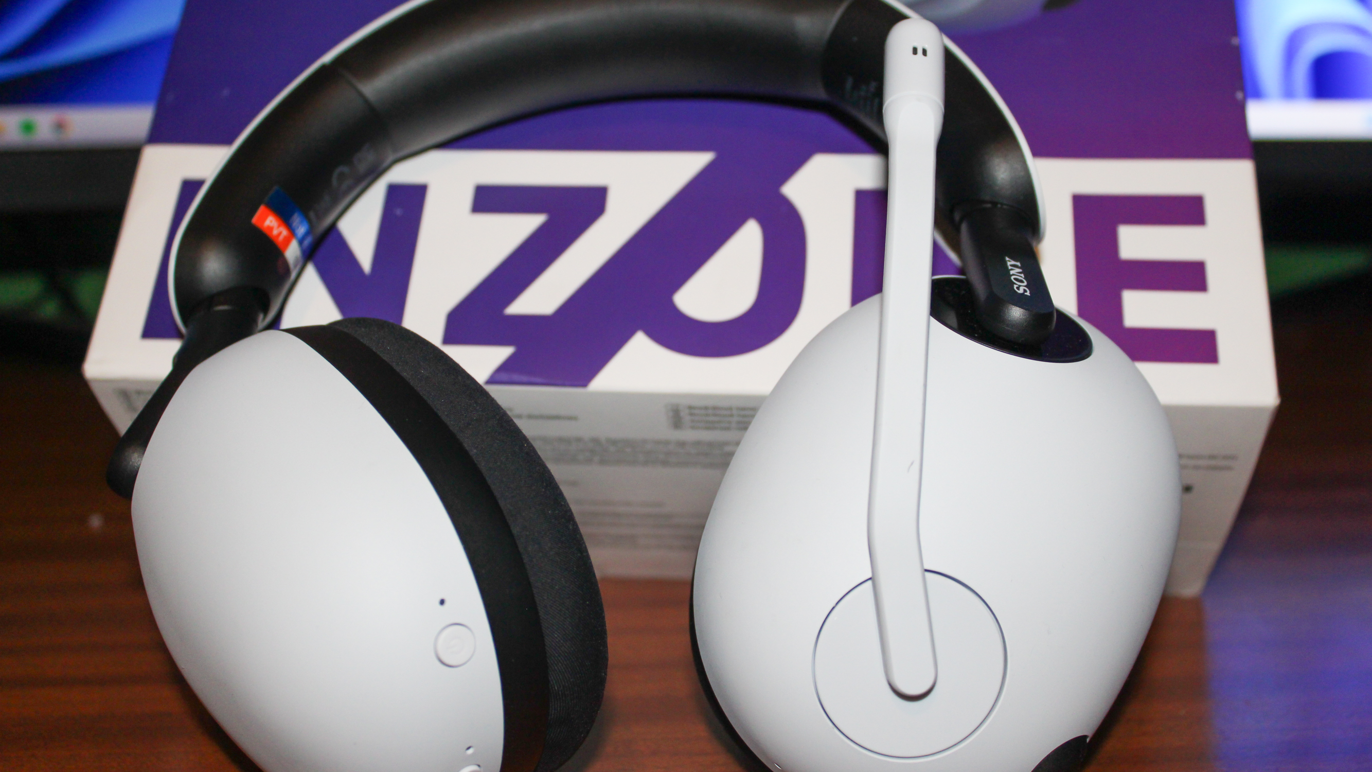 Sony INZONE H7 on a desk