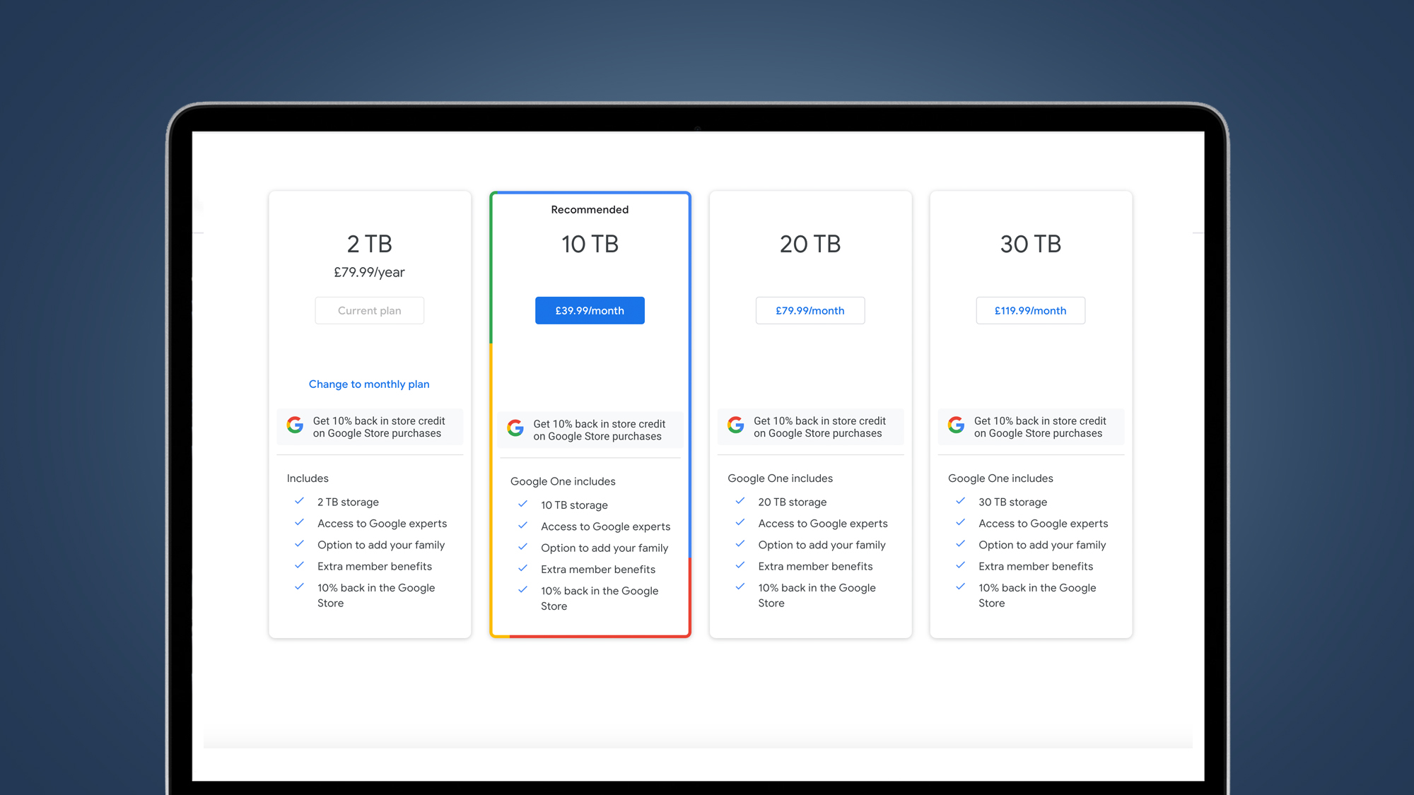Google Photos price change