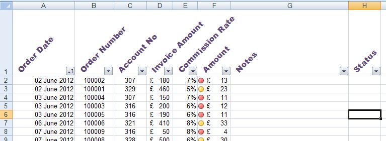 Excel Tutorial 1 - Drop down menus now appear