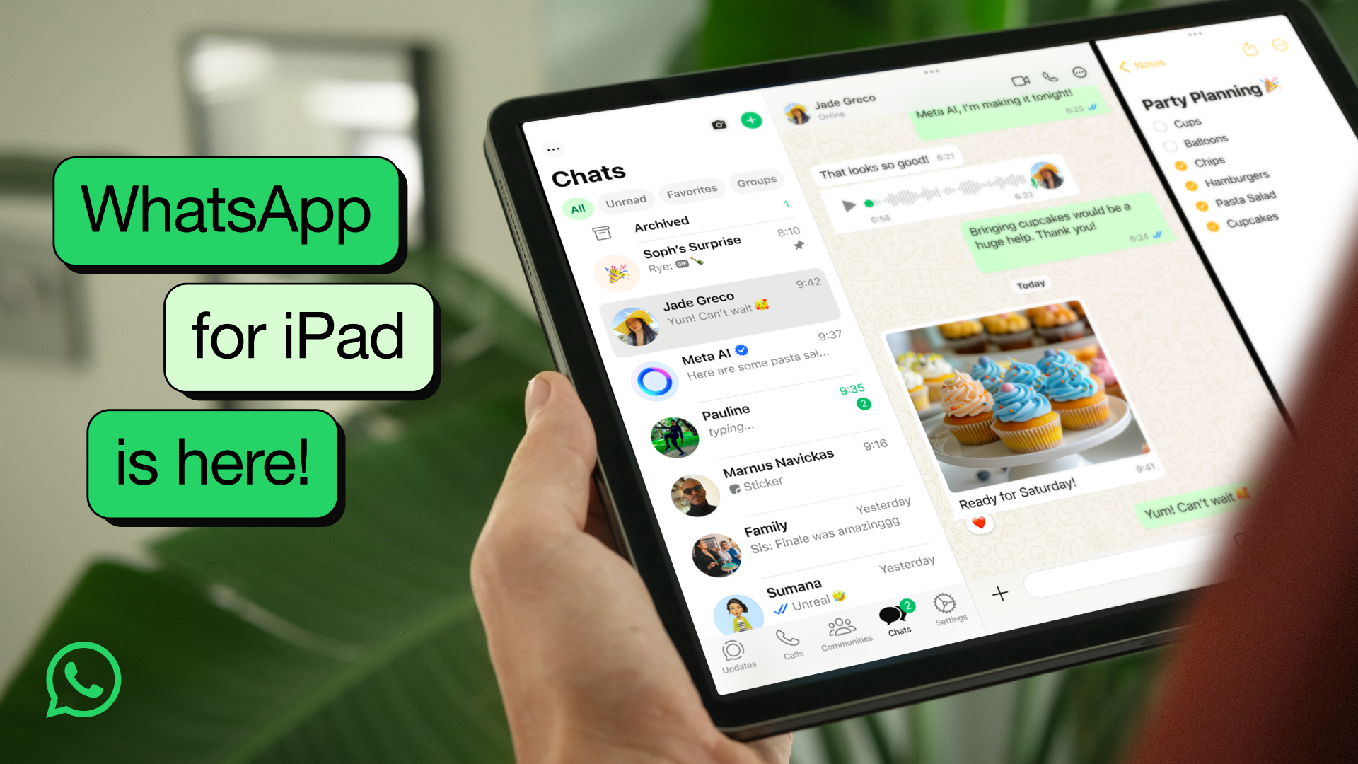 WhatsApp for iPad is here &amp;ndash; lead image