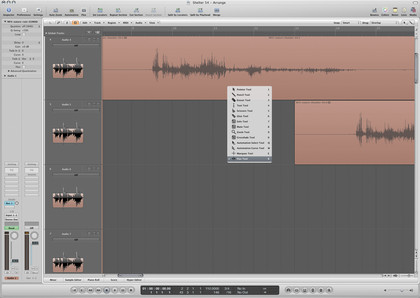 Logic studio flex time