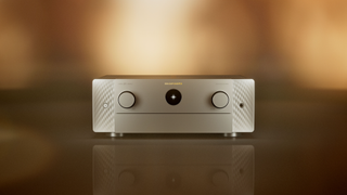 Marantz Cinema 50 Series 2 shot from the front on a bronze gradient