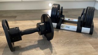 Core Home Fitness Adjustable Dumbbell Set