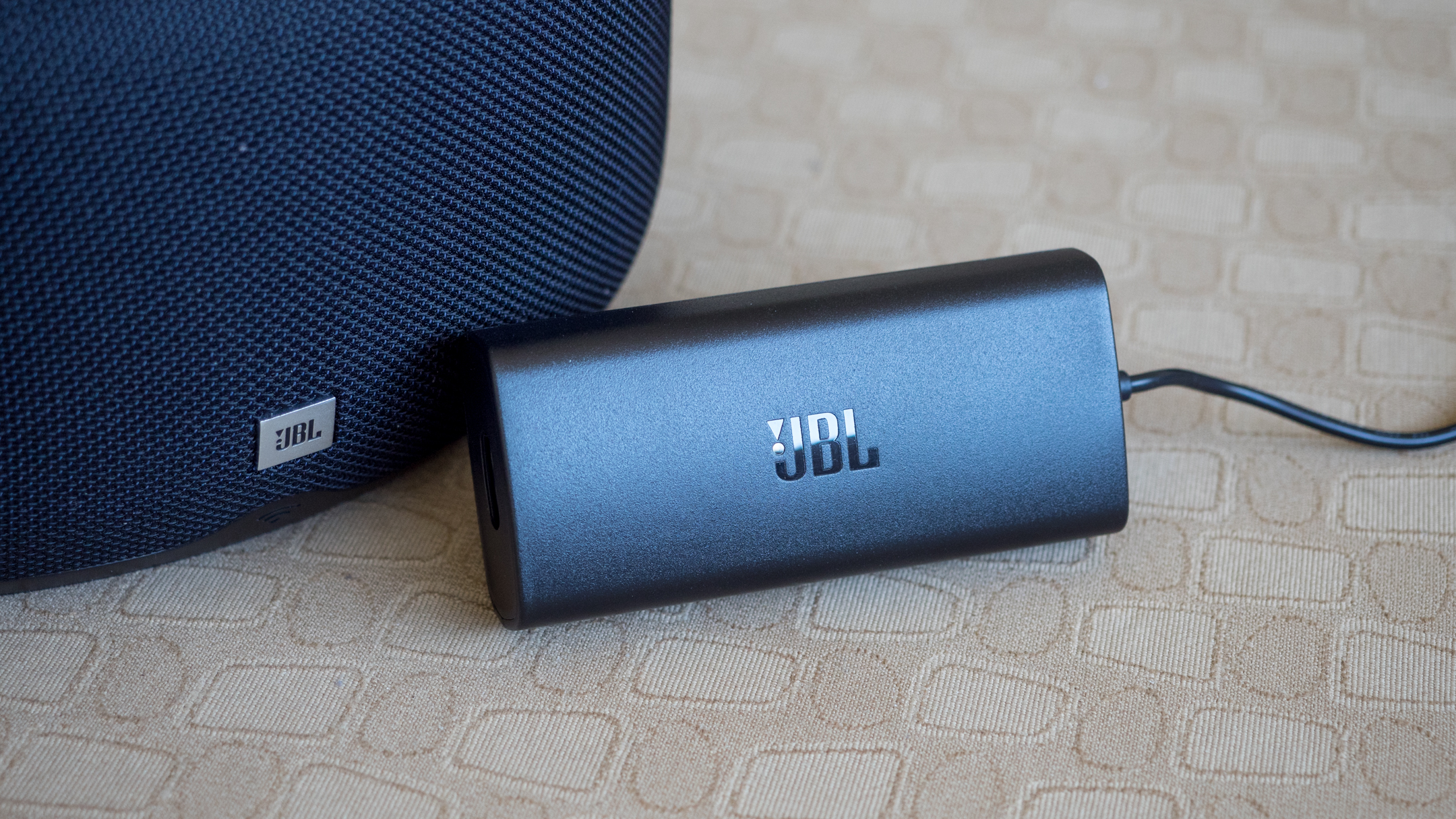 Pictured: The JBL Link 300 power brick.