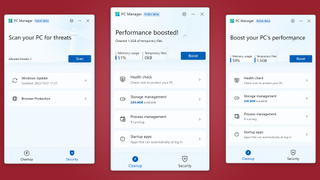 PC Manager beta in Windows 11