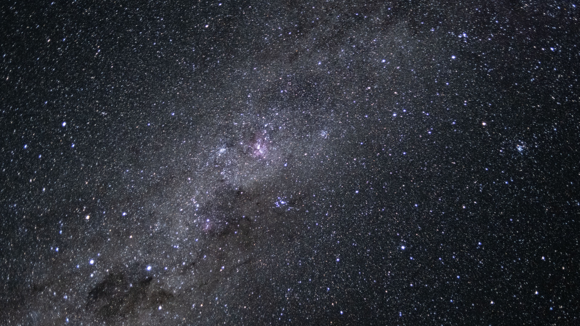 A photo of the Milky Way captured by the Artemis II crew