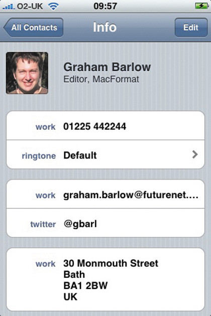 iPhone grab