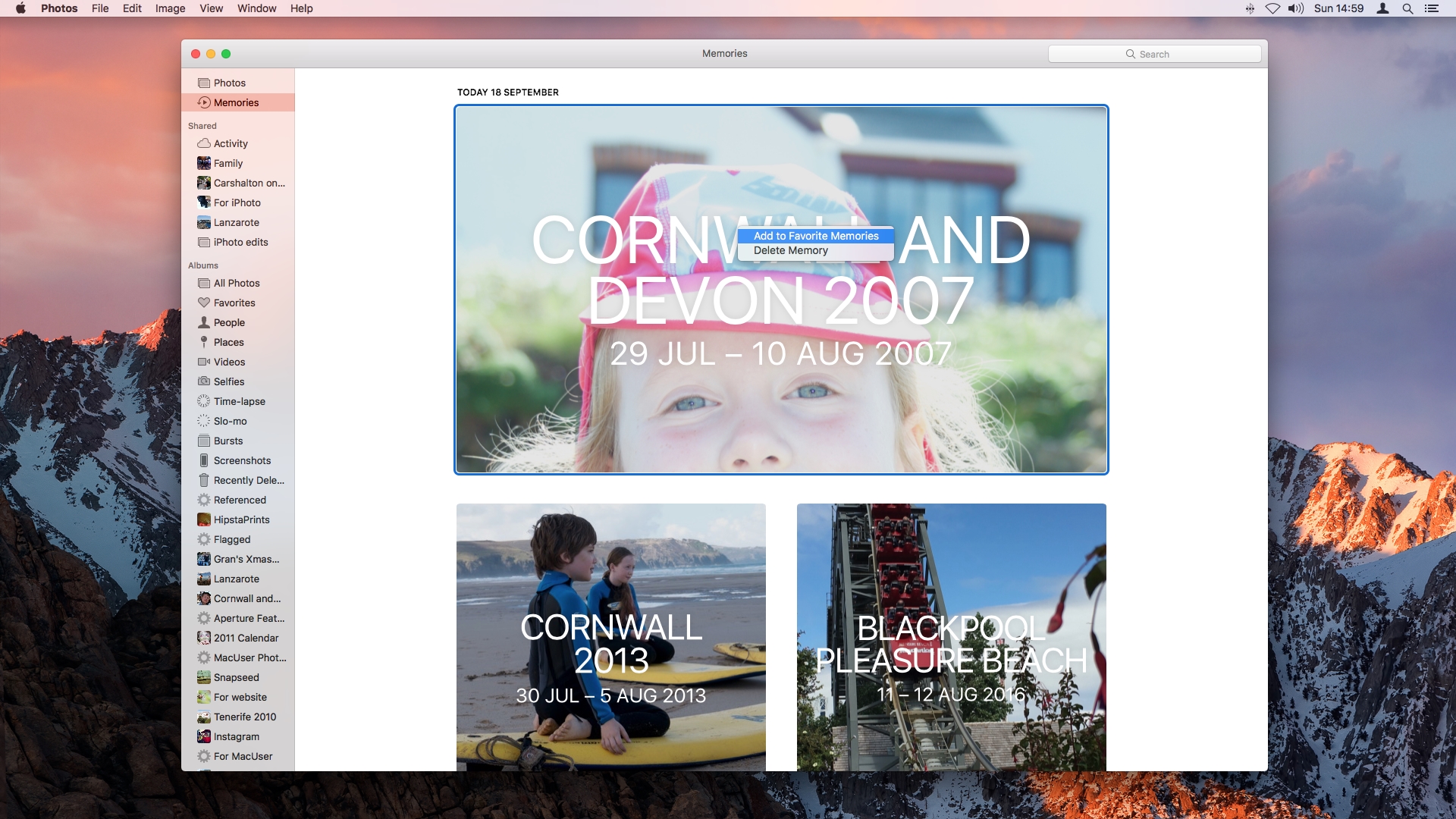 macOS Sierra Photos app tips and tricks