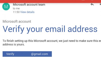 Create a Microsoft account