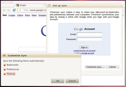 Google sync