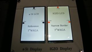 Sharp IGZO display