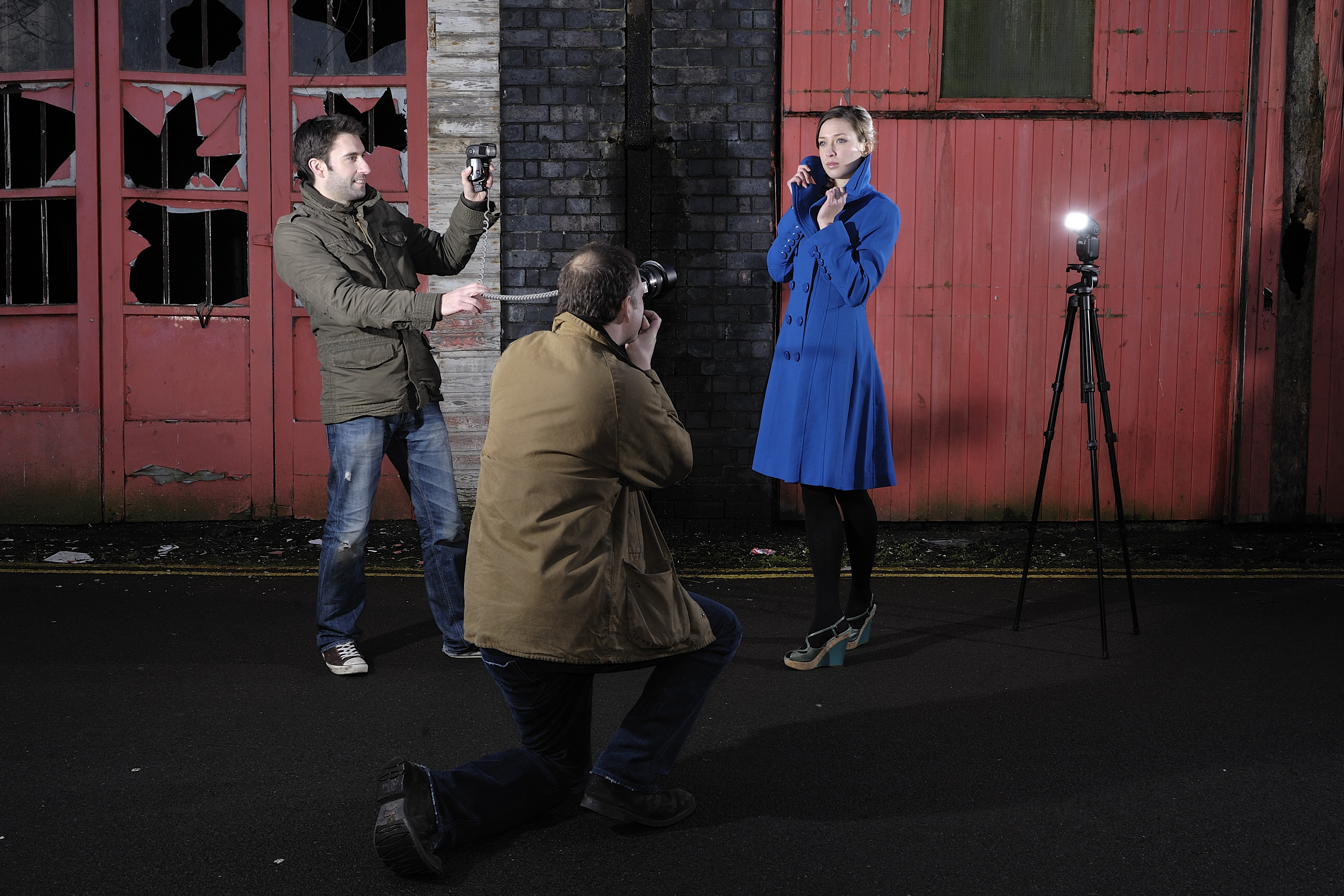 Off-camera flash