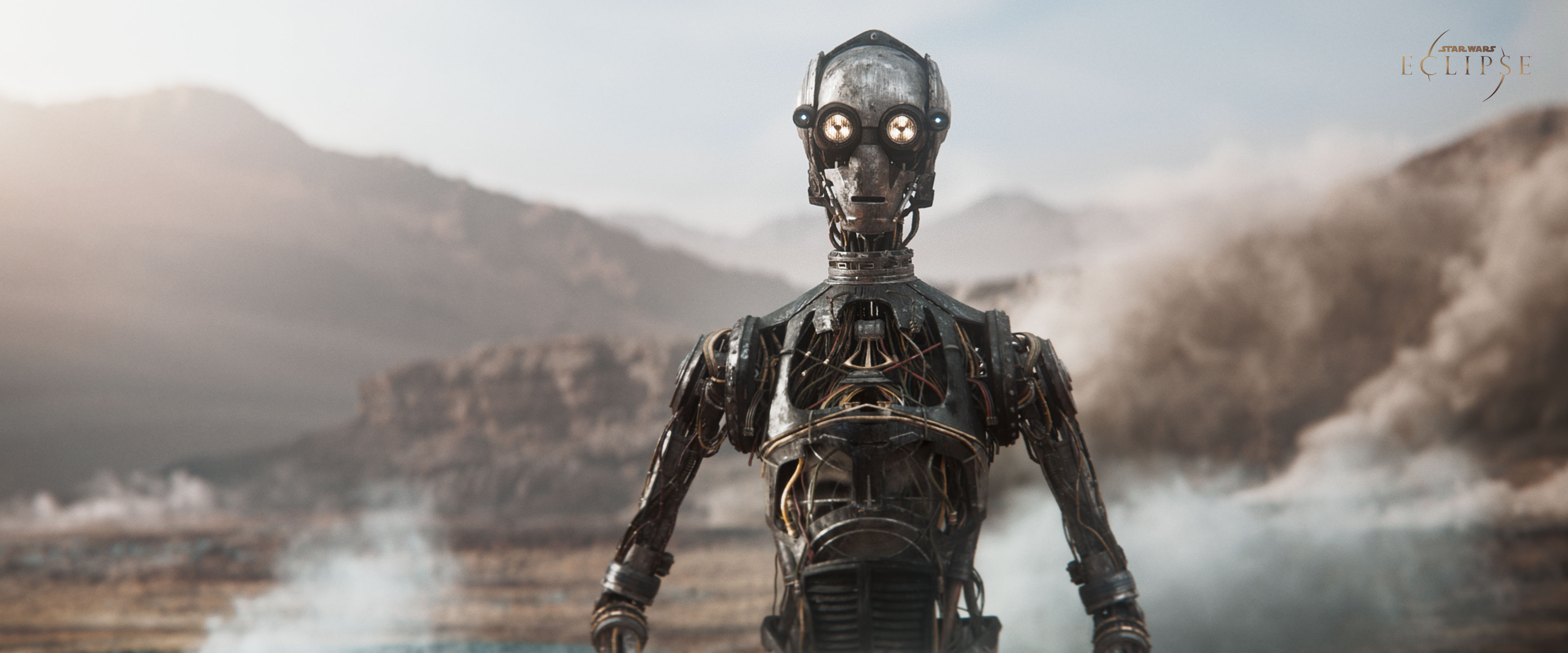 Still images from the Star Wars Eclipse trailer