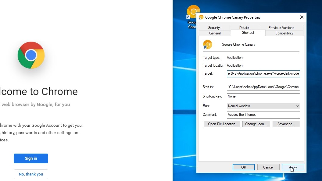 Chrome Canary
