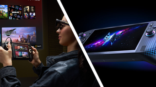 Lifestyle and render images of ROG Xbox Ally X20 & Acer Predator Atlas 8