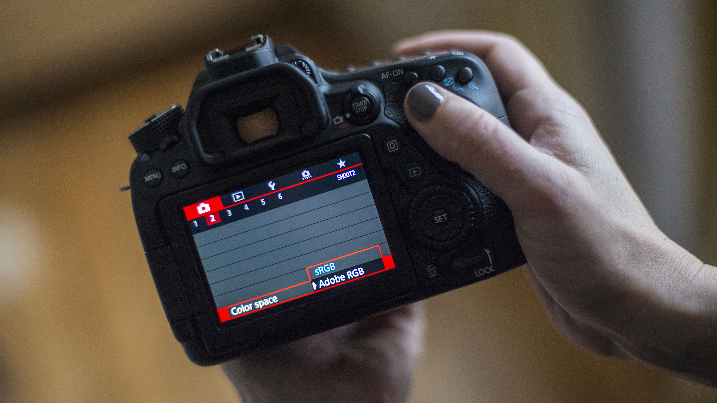 Canon DSLR Tips: Adobe RGB