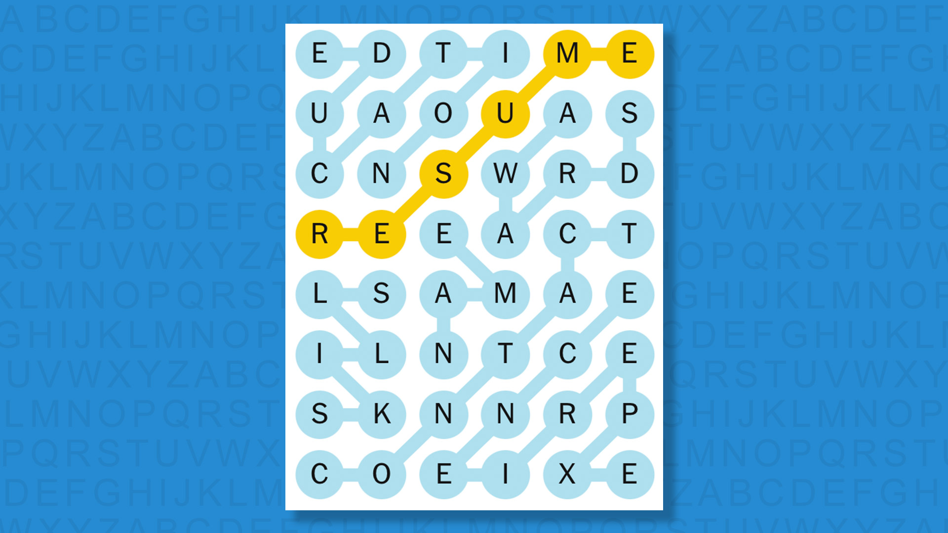 NYT Strands answers for game 680 on a blue background