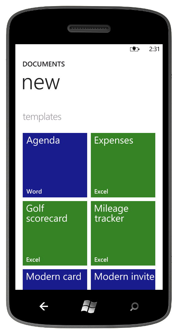 Windows phone 7.5 mango