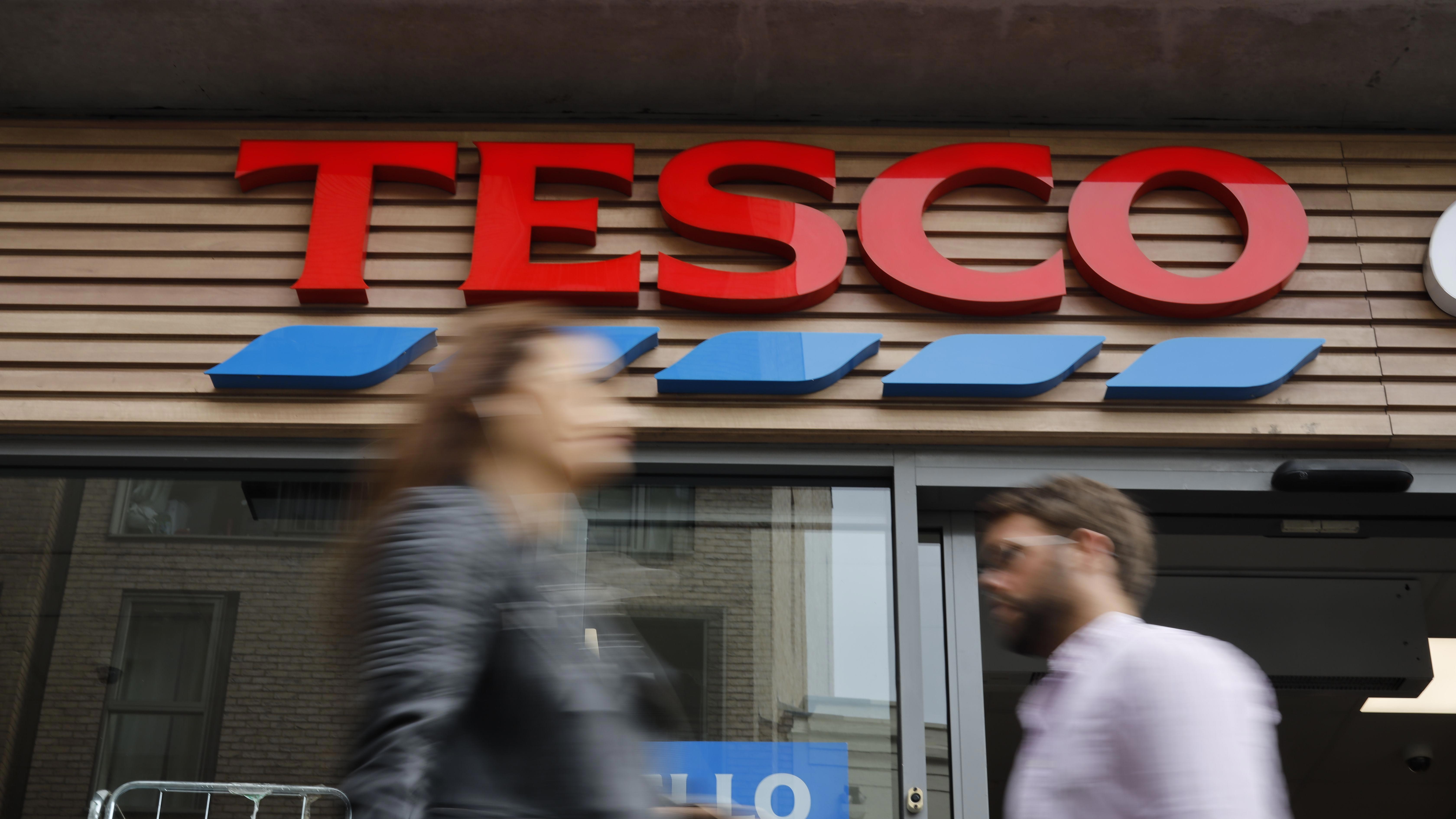 food delivery: tesco