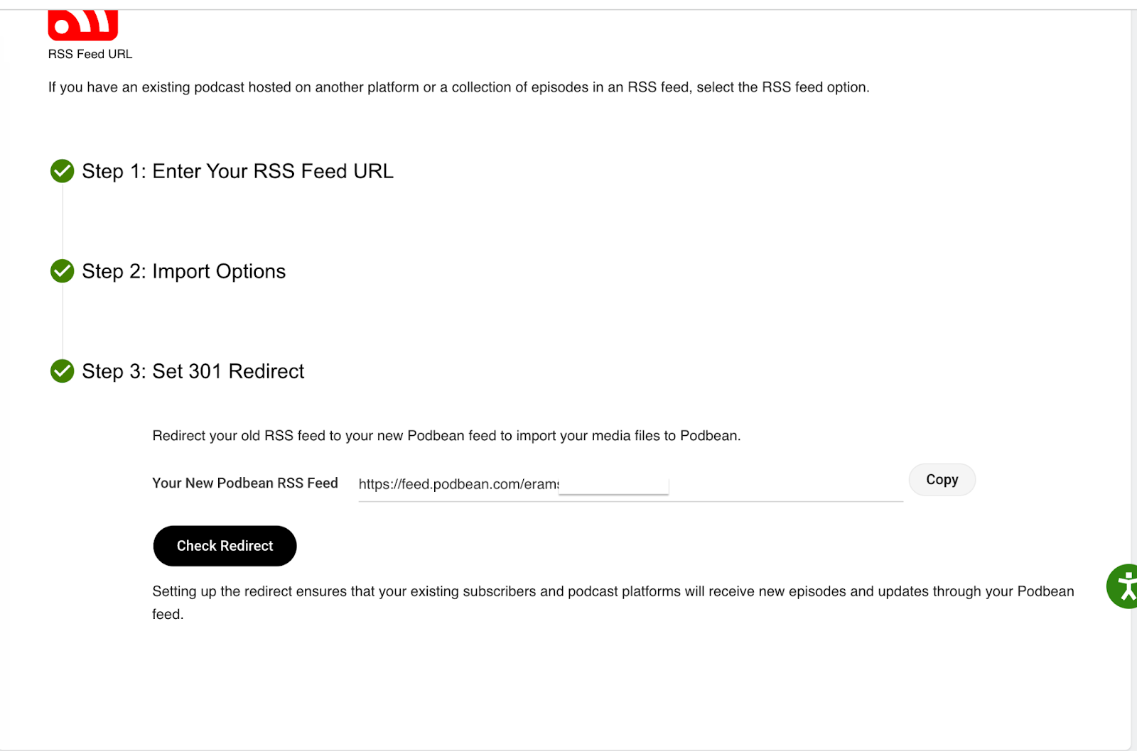 set 301 redirect