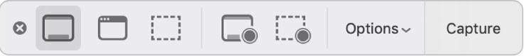 Screenshot tool on macOS Big Sur