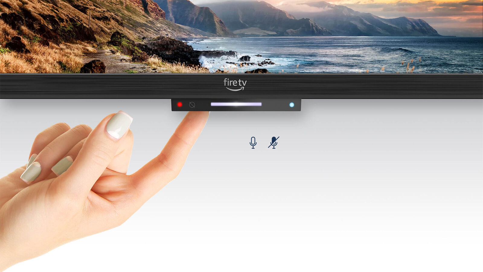 The Amazon Fire TV Omni Series on a home entertainment console.