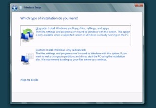 Windows 8 setup