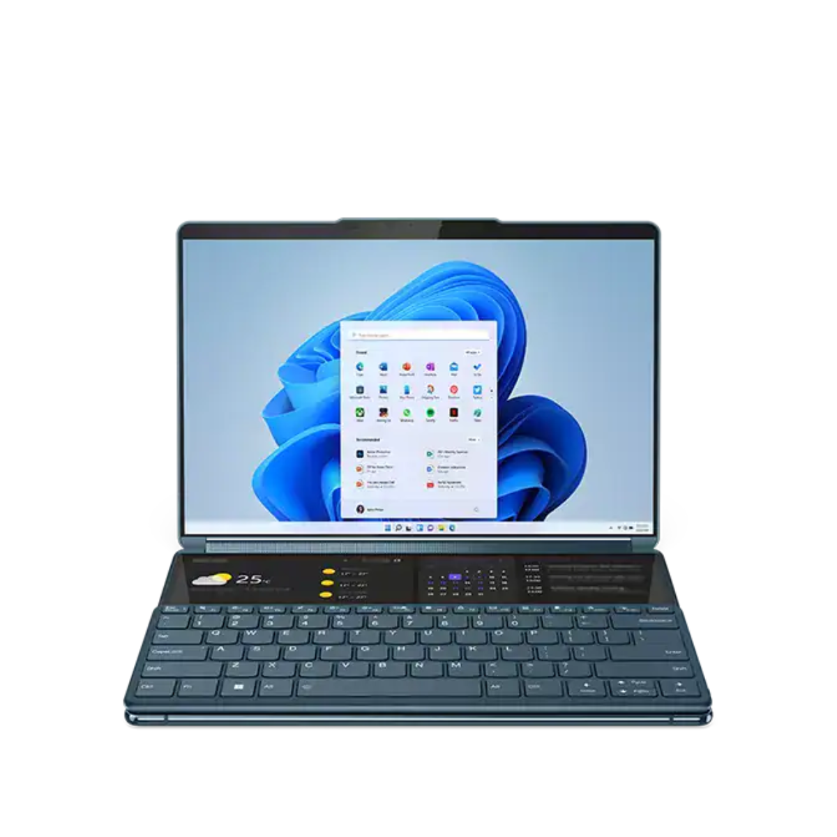 Lenovo Yoga Book 9i Gen 8 on a white background