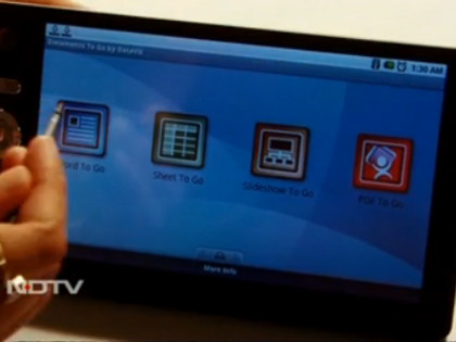 India tablet docs